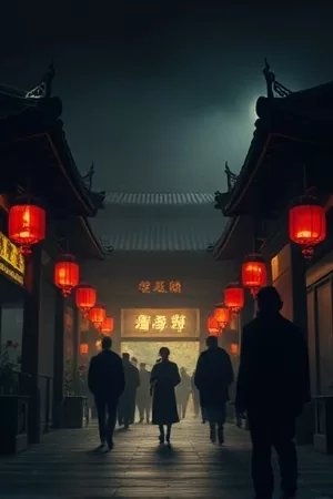 深海声呐回波在舱壁上形成同心圆，《深海回声室》短剧封面