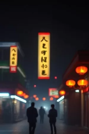 水墨风格烛龙盘踞云海的国漫立绘，《墨色山海经》封面